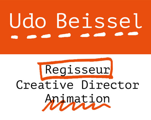 Logo Regisseur Creative Director Animation Udo Beissel